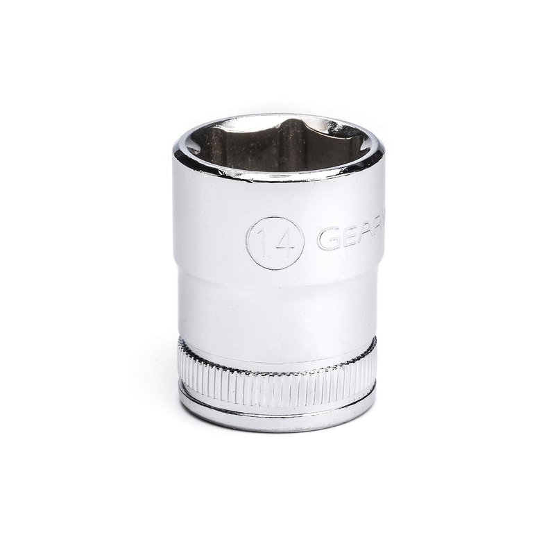 GEARWRENCH 3/8 Drive Standard Metric Socket 14mm, 6 Point – 80382