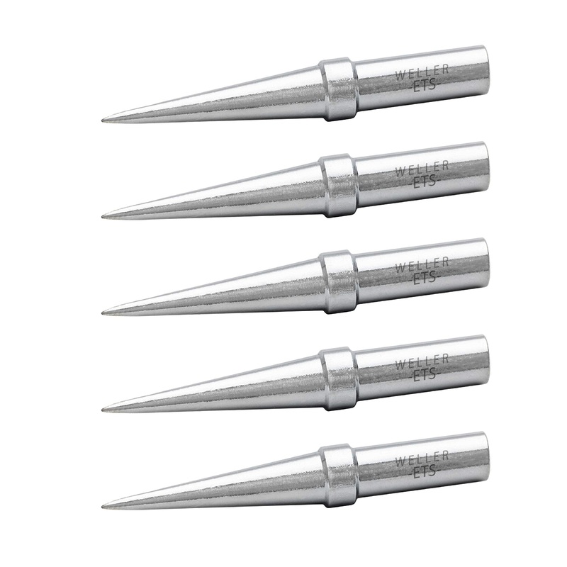 Weller WE1010 Soldering Tips, Conical, 0.016/0.4 mm, 5 PCS – TETS-5
