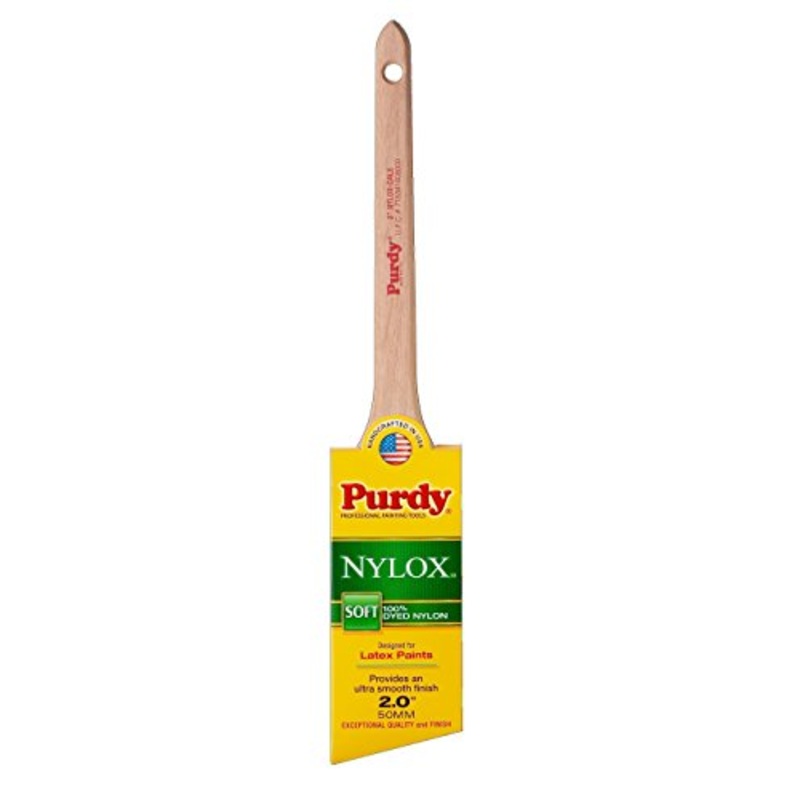 2 Purdy 144080220 Nylox Dale Angled Sash Paint Brush, Tynex Nylon