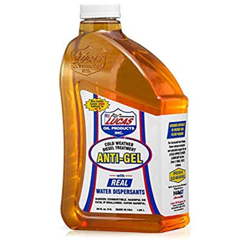 Lucas Oil 10866 Anti-Gel Cold Weather Diesel Additive – 64 fl. oz.