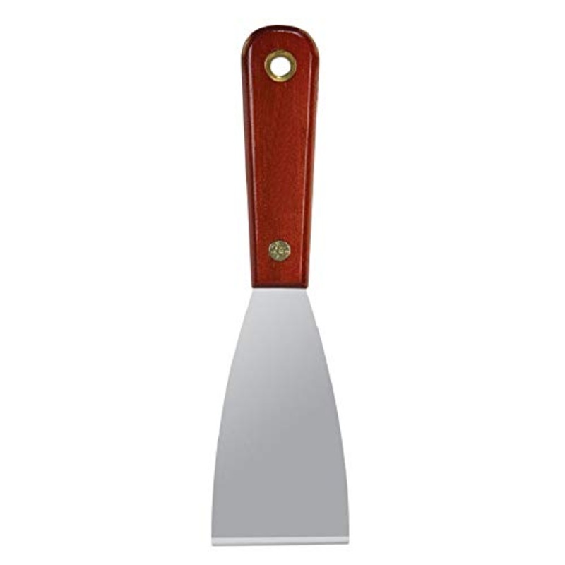 Warner Manufacturing Warner Tool 10752 2 SS Stiff Putty Knife, Rosewood Handle, Multicolor