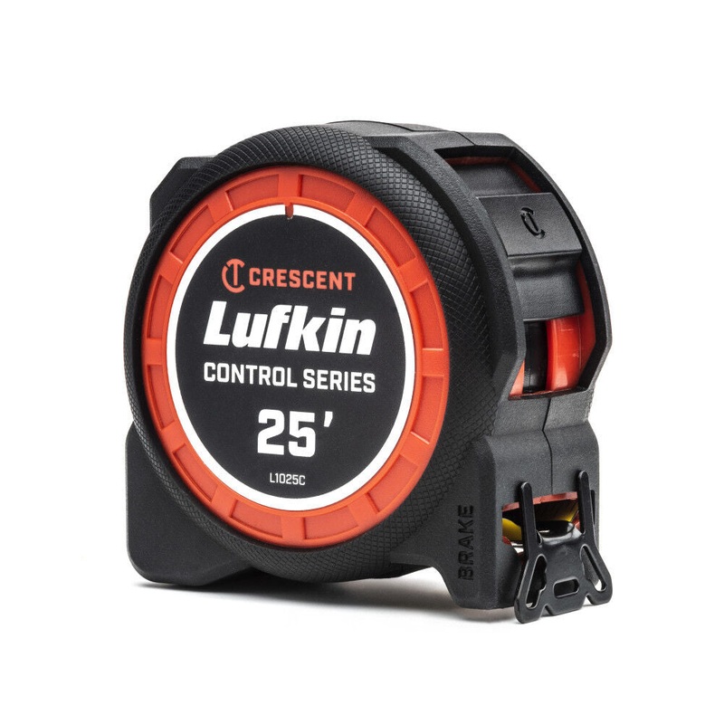 Crescent Lufkin 1-3/16 x 25′ Command Control Series Yellow Clad Tape Measure – L1025C-02