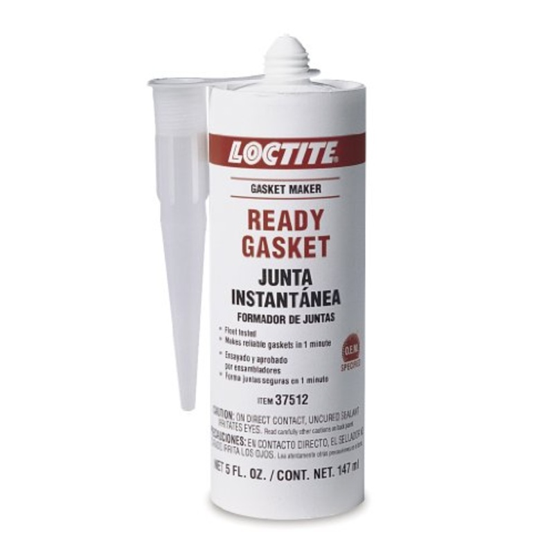 Loctite Automotive 1-Minute Flange Sealant & Gasket Maker – High-Temp, High Performance, Sensor-Safe, Black, 5 fl oz, 1 Pack