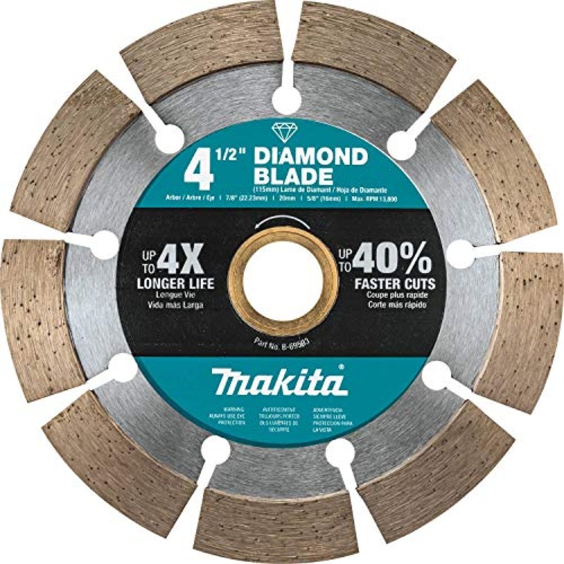 Makita 4-1/2 Diamond Blade, Segmented, General Purpose