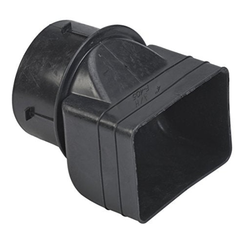 Mutual Industries Downspout Adapter, 3 x 4 x 4