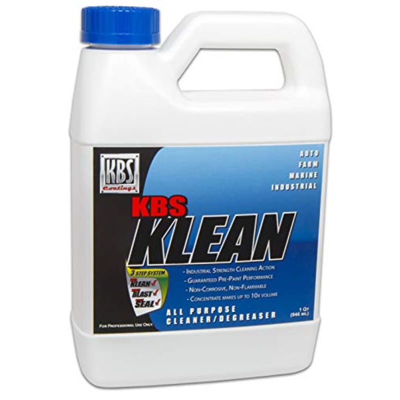 KBS Coatings 2400 KBS Klean – 1 Quart, Water Based Cleaner & Degreaser Concentrate