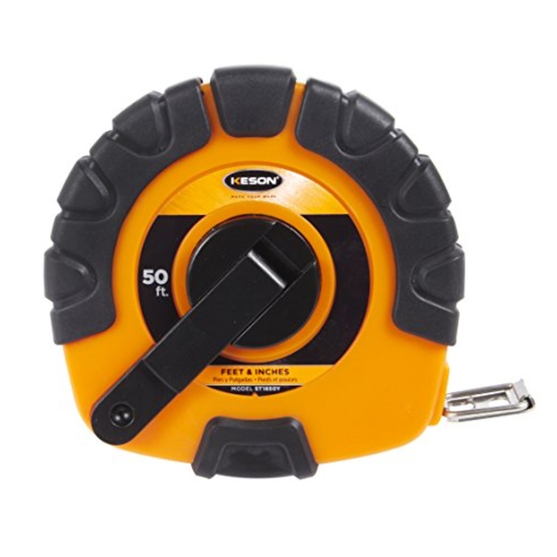 Keson 100ft Long Steel Tape 3×1 Rewind