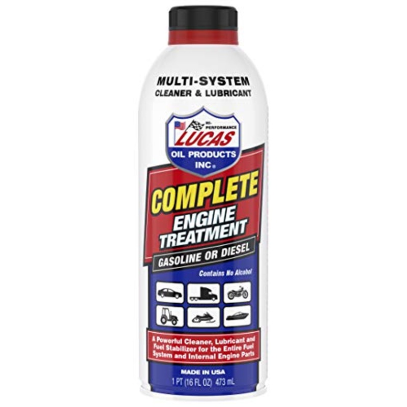 Lucas Oil 10016 Complete Engine Treatment – 16 Ounce