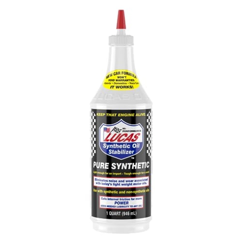 Lucas Oil 10130 Pure Synthetic Oil Stabilizer – 1 Quart