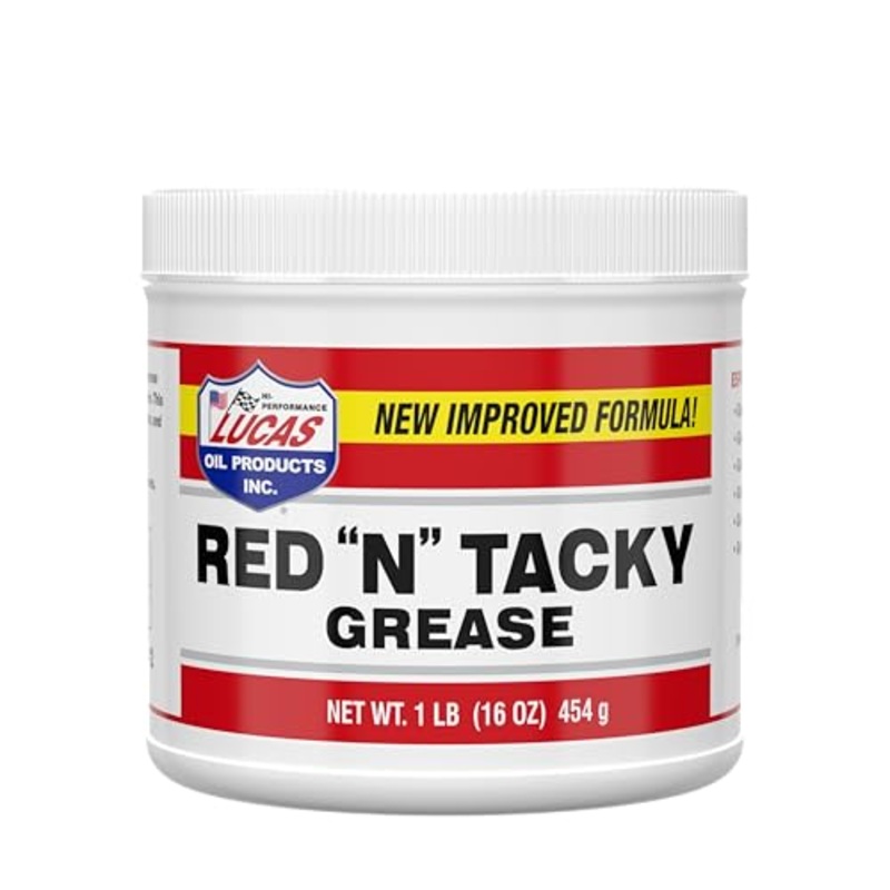 Lucas Oil 10574 Red N Tacky Grease – 1 Pound