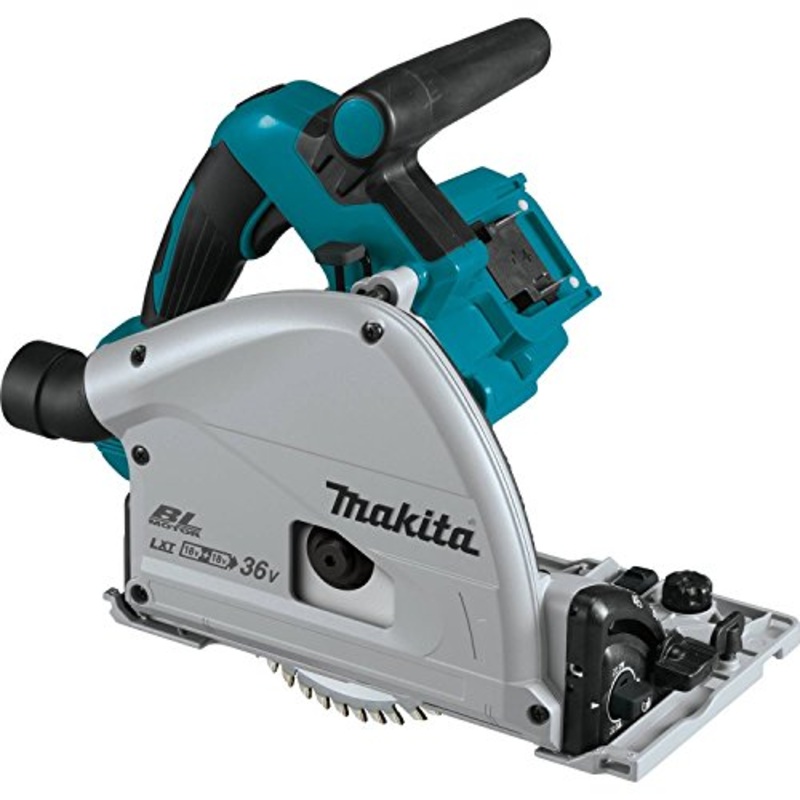 Makita 18V LXT Lithium-Ion Brushless Cordless 6-1/2 Plunge Circular Saw (Bare Tool)
