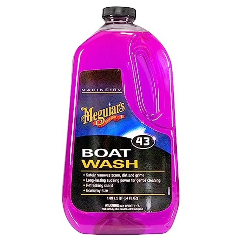 Meguiar’s M4364 Marine/RV Boat Wash – 64 Oz Container (Packaging May Vary)