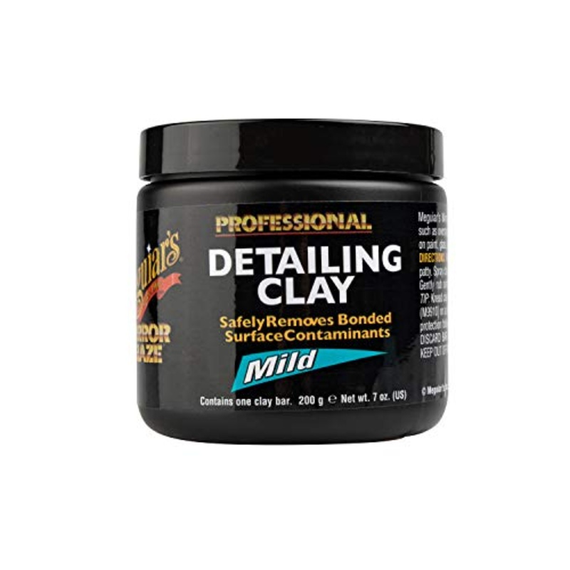 Meguiar’s Professional Detailing Clay, Aggressive, C2100 – Safely Remove Contaminants Bonded on Paint for a Smooth, Glossy Finish – Premium Clay Bar for Car Detailing and Paint Prep, 200 Grams
