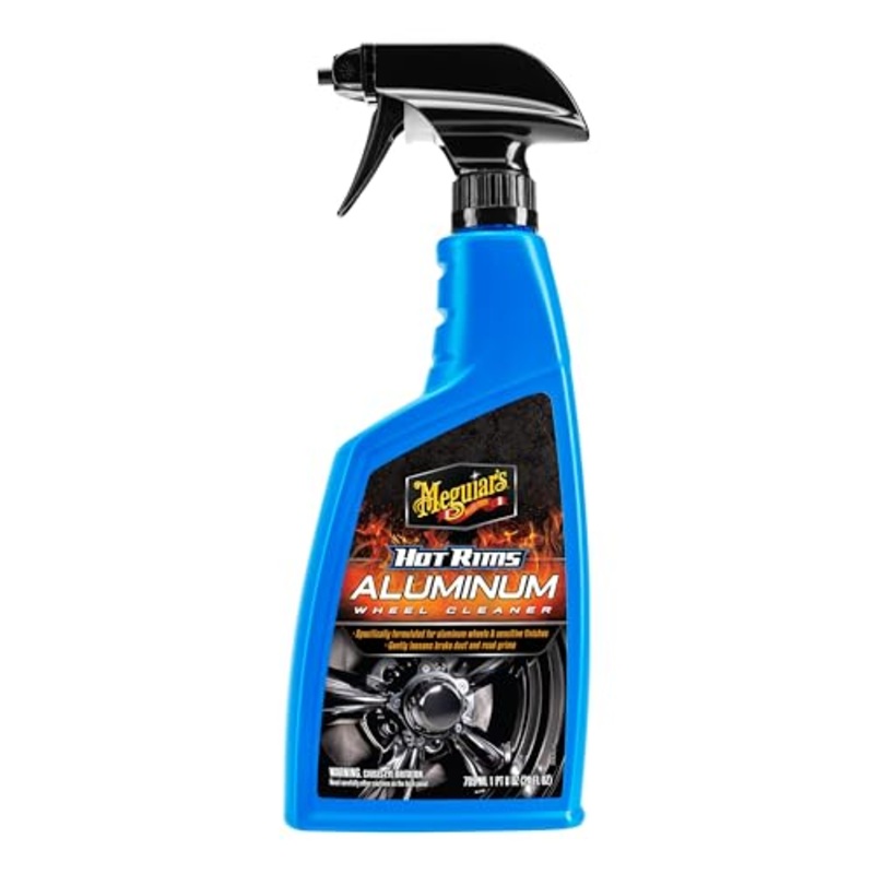 Meguiar’s G14324 Hot Rims Aluminum Wheel Cleaner – 24 Oz Spray Bottle