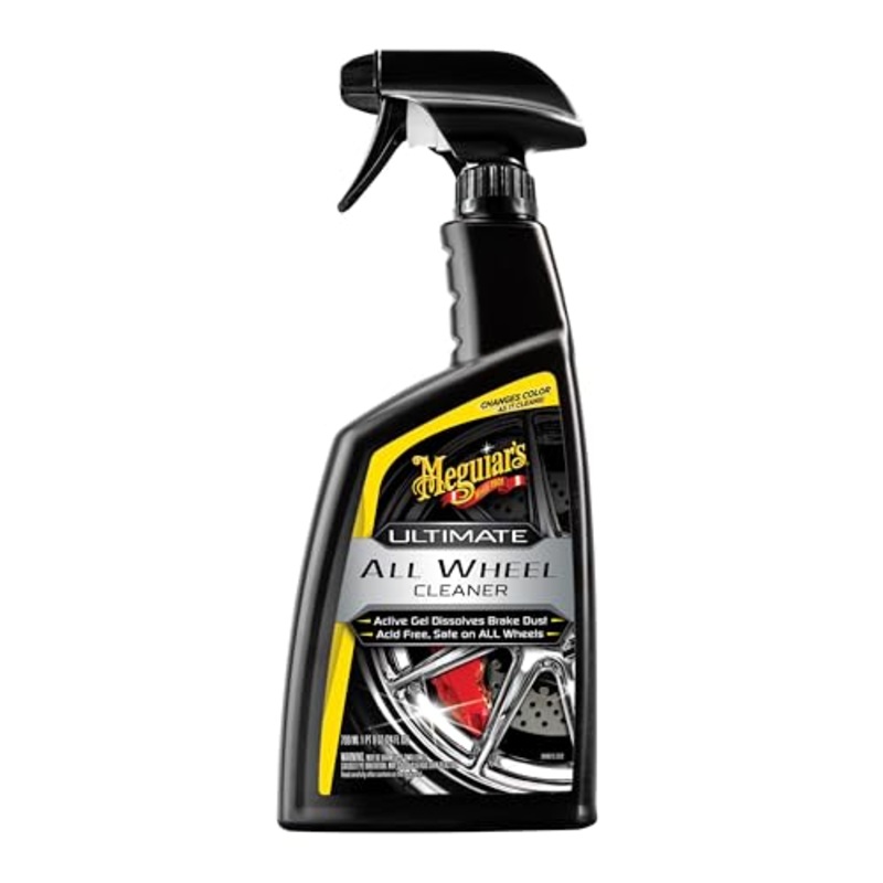 Meguiar’s G180124 Ultimate All Wheel Cleaner – 24 Oz Spray Bottle