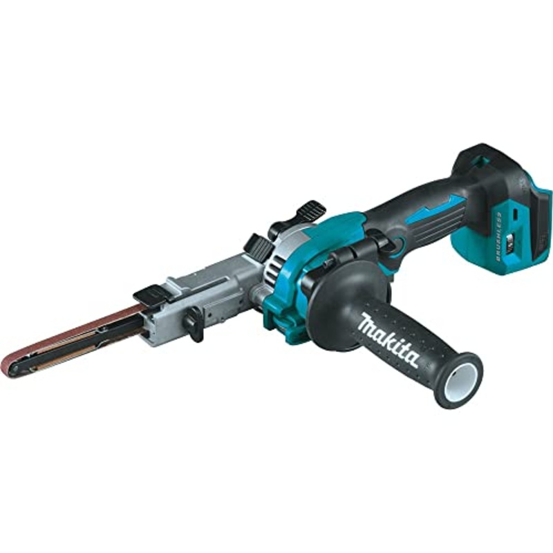 Makita XSB01Z 18V LXT Lithium-Ion Brushless Cordless 3/8 x 21 Detail Belt Sander, Tool Only