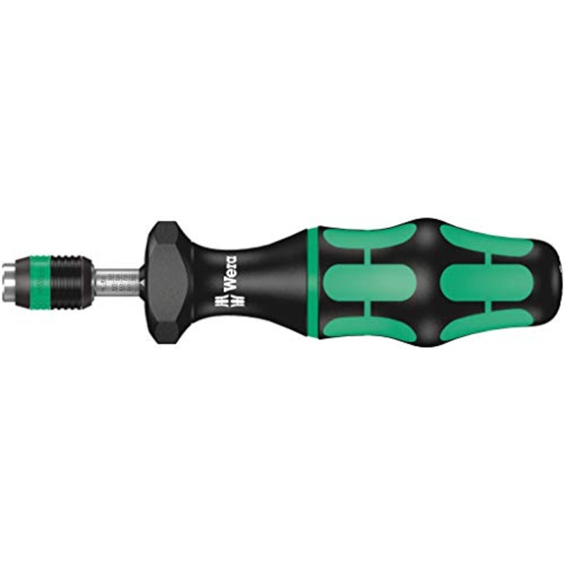 Wera 05074711001 Kraftform 7446 Hexagon Torque Screwdriver, 1/4 Head, 11.0-29.0/lbs Variable Torque Adjustment Range