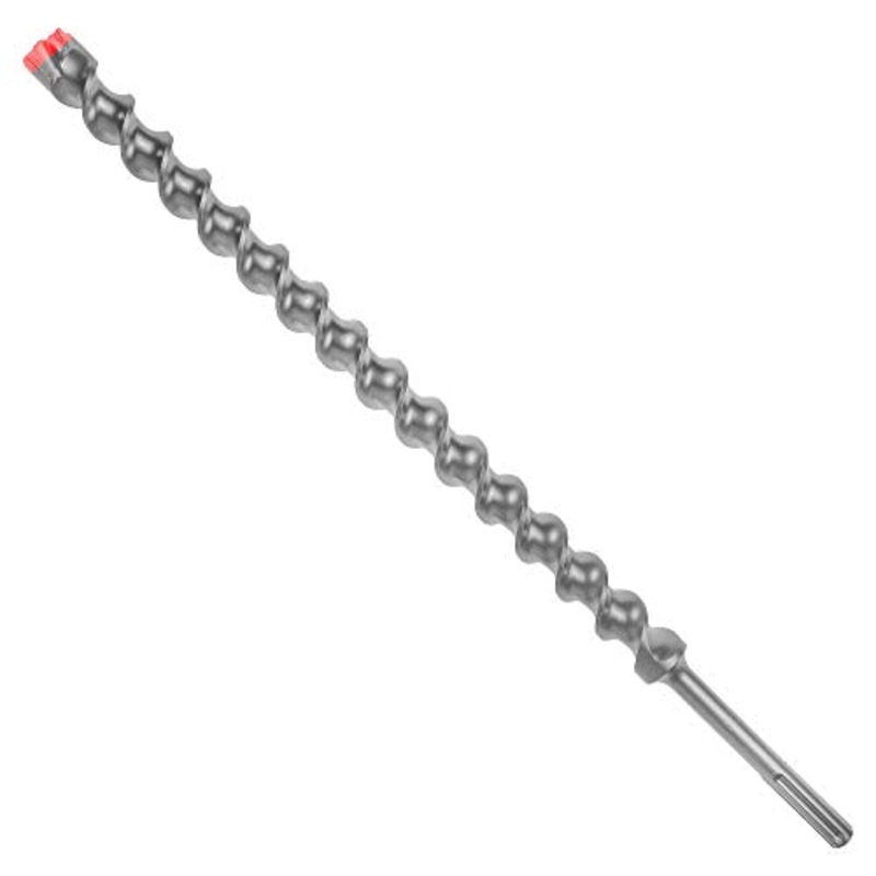 Diablo Rebar Demon SDS-Max 4-Cutter Carbide-Tipped Hammer Drill Bit – 1-1/2 Diameter, 29 Length, 24 Working Length – DMAMX1370