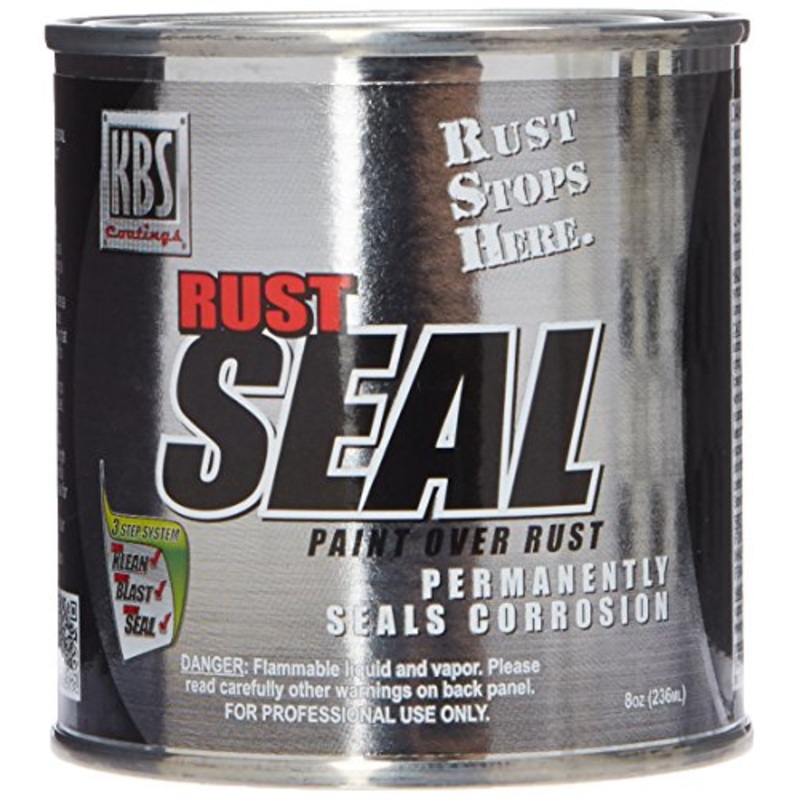 KBS Coatings 4201 Gloss Black RustSeal – 8 fl. oz.