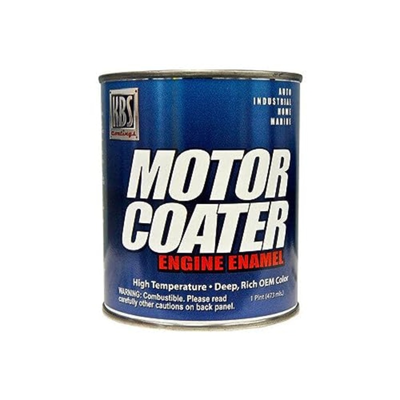 KBS Coatings 60319 Chevrolet Blue Motor Coater Engine Paint – 1 Pint