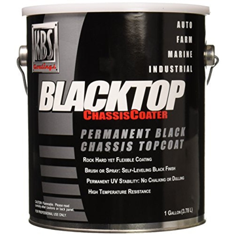 KBS Coatings 8501 Gloss Black BlackTop Chassis Paint – 1 Gallon