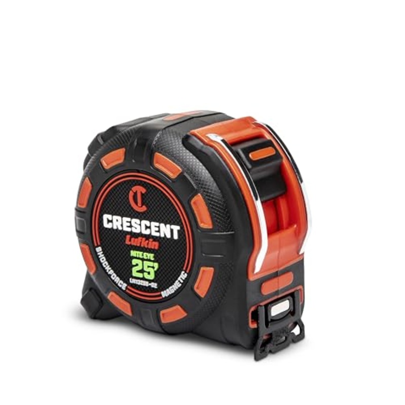 LM1325B-02 1-1/4 x 25′ SHOCKFORCE NITE Eye Magnetic Tape Measure