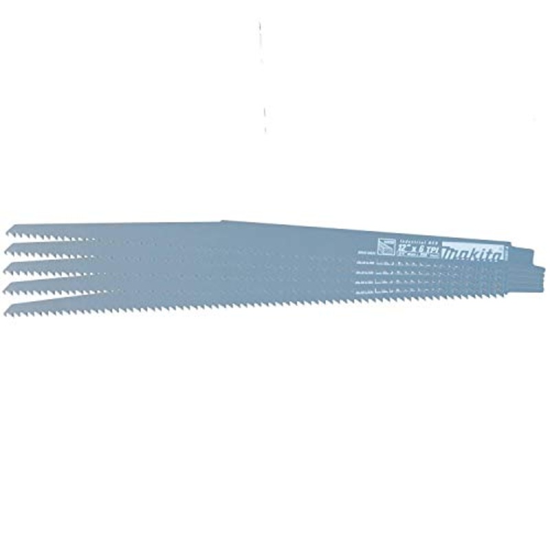 Makita 723051-A-5 12 Wood Cutting Recipro Saw Blade, 6TPI, 5/pk