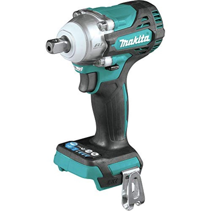 Makita XWT15XVZ 18V LXT Lithium-Ion Brushless Cordless 4-Speed 1/2 Sq. Drive Utility Impact Wrench w/Detent Anvil, Tool Only