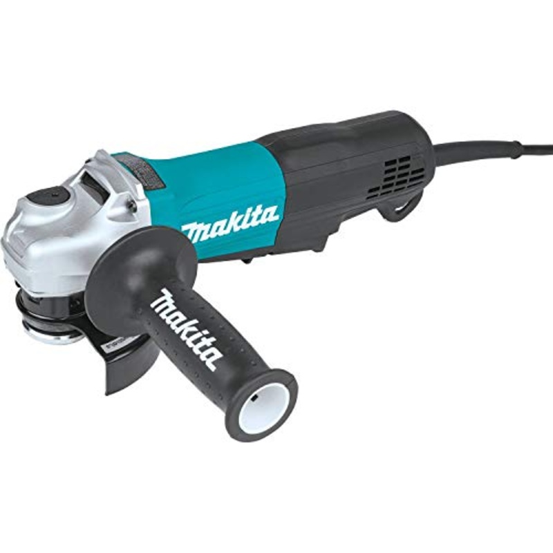 Makita 4-1/2 / 5 Paddle Switch Angle Grinder, with Non-Removable Guard