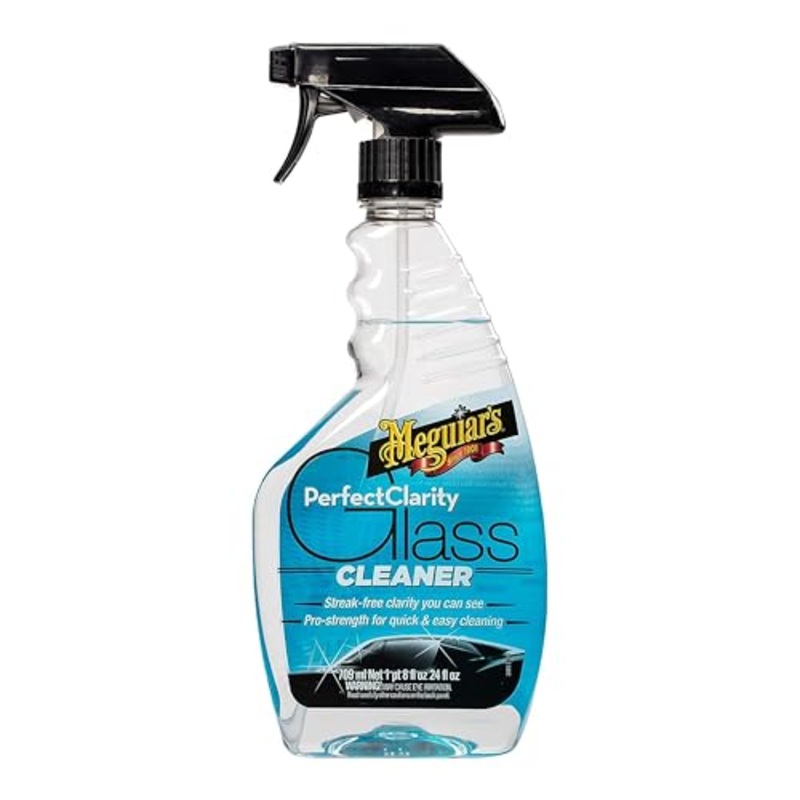 Meguiar’s Perfect Clarity Glass Cleaner, Auto Window Cleaner – 24 oz.