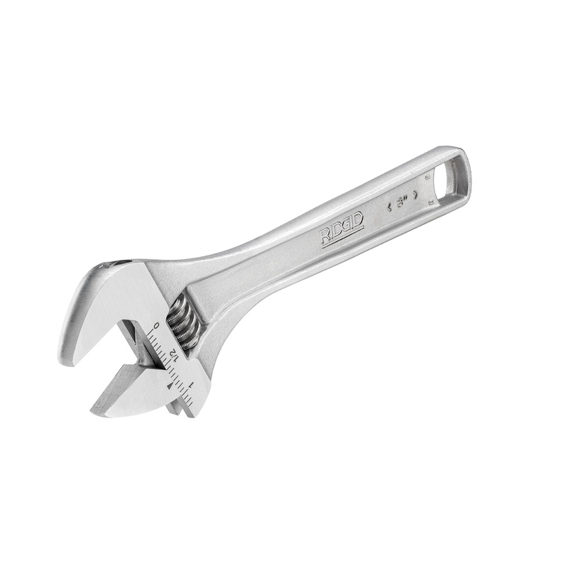 Model 758 8 Wide-Capacity Adjustable Wrench, WRENCH, 8 ADJUSTABLE