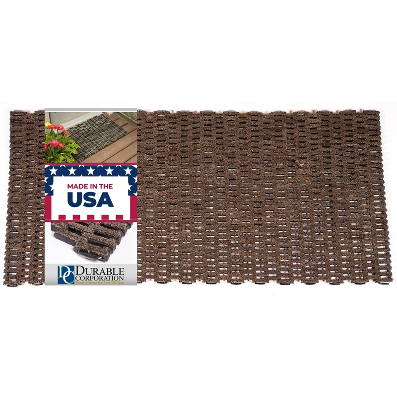 Durable Corporation 400S3672 Dura-Rug Entrance Mat, Earthtone, 36 x 72