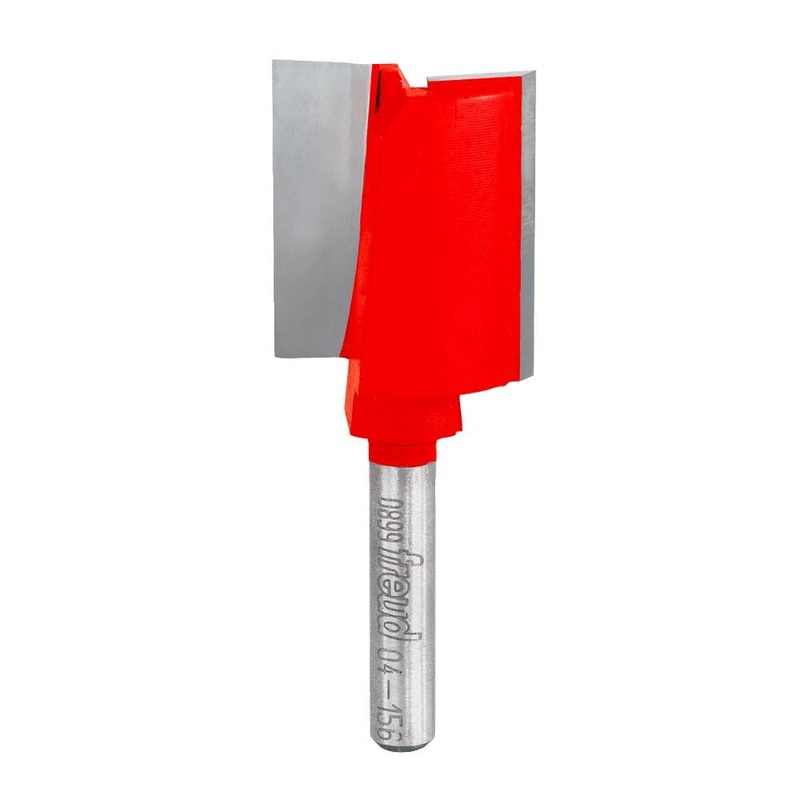 Freud 04-156 Double Flute Straight Router Bit with 1/4 Shank, 1 Diameter, 2-9/16 Overall Length