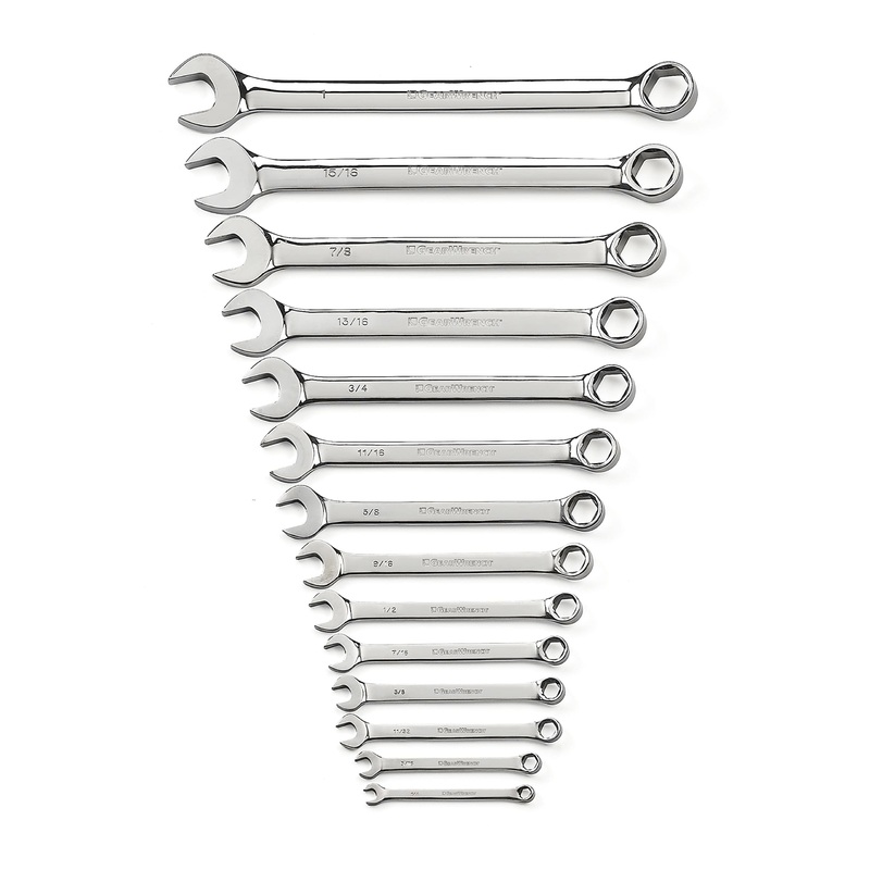 GEARWRENCH 14 Pc. 6 Pt. Combination Wrench Set, SAE – 81924