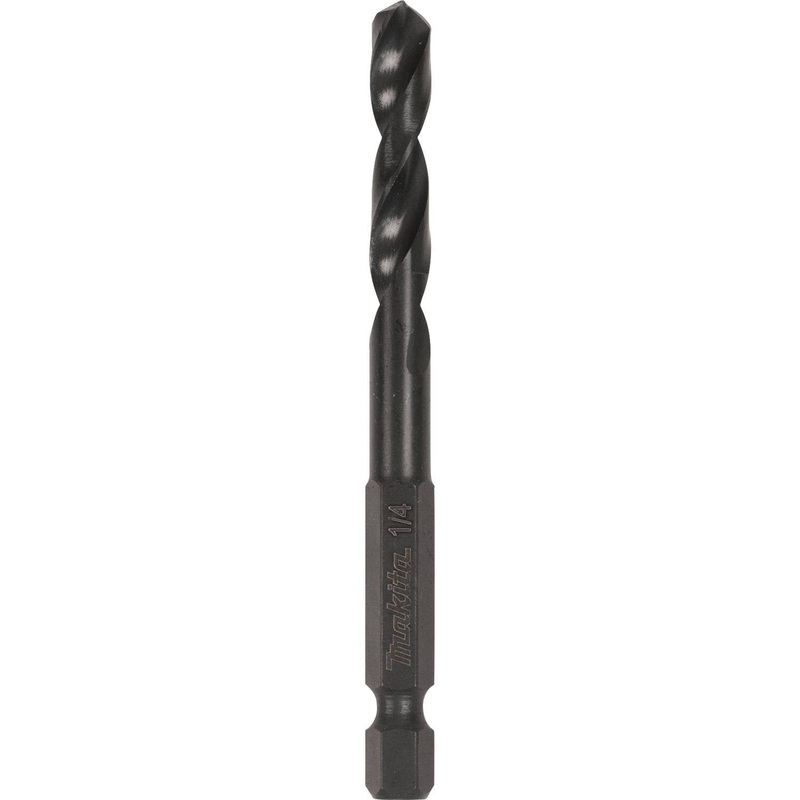 Makita | A-97813 | Makita A-97813 Black Oxide Drill Bit, 1/4 Hex Shank
