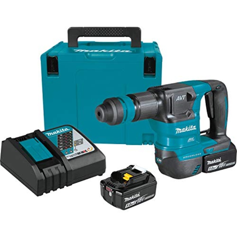 Makita (XKH01TJ) 18V LXT Lithium-Ion Brushless Cordless SDS-PLUS AVT Power Scraper Kit