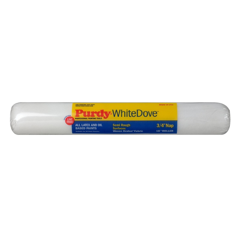 Purdy 144670184 White Dove High Density Woven 3/4 Nap Cover, One Size, Multi