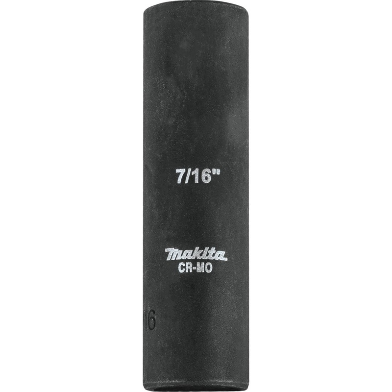 7/16 Deep Well Impact Socket, 3/8 Drive