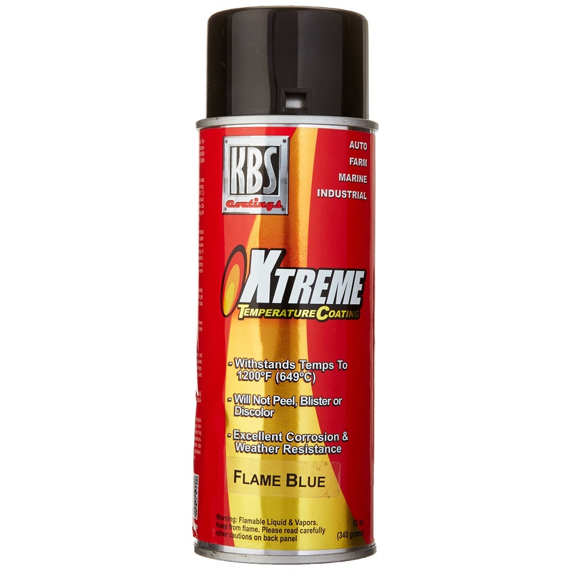 KBS Coatings 65110 Flame Blue Xtreme Temperature Coating – 12 fl. oz.