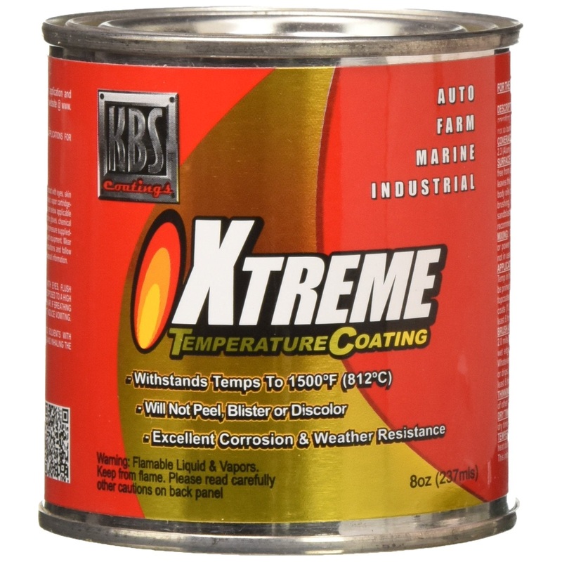 KBS Coatings 65210 Flame Blue Xtreme Temperature Coating – 8 fl. oz.