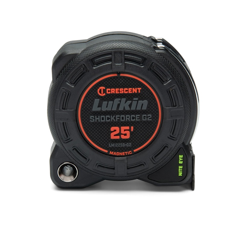 Lufkin (LM1225B-02) Shockforce G2 25-ft Nite Eye Magnetic Tape Measure