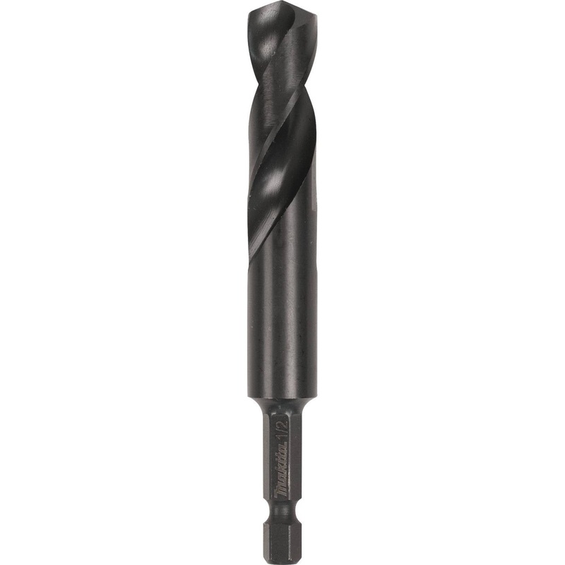 Makita A-97841 1/2 Black Oxide Drill Bit, 1/4 Hex Shank