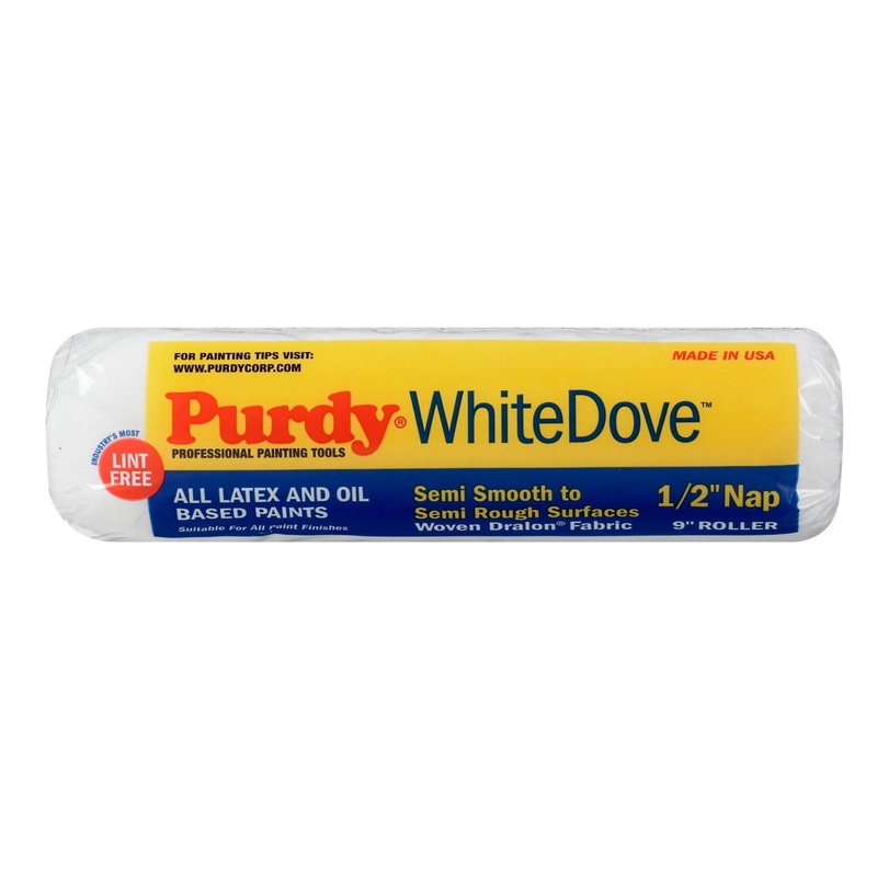 Purdy (144670093) White Dove High Density Woven Covers, 1/2 Nap Cover (Pack of 1)