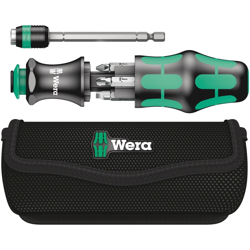 Wera Tools (5051024001) Kraftform Kompakt 25 Replacement Type Driver Bit Set, Pouch Set