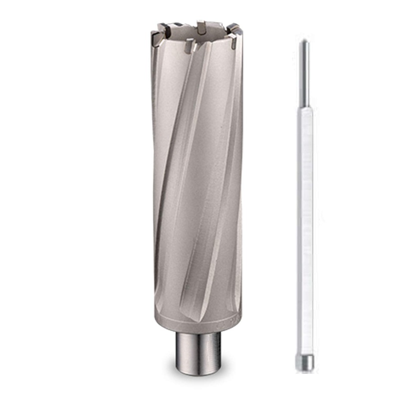 C.S. Unitec 9-1-132 C TCT Annular Cutter 1 Dia. X 1 Depth Carbide Tip Cutting Tool Bits for Magnetic Drills/Drill Press 3/4 Weldon Shank for Metal Cutting in Steel, Stainless and More 1 Dia. 1 Depth of Cut