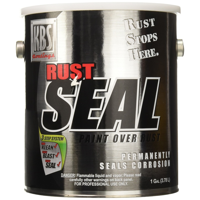 KBS Coatings 4502 Satin Black RustSeal – 1 Gallon