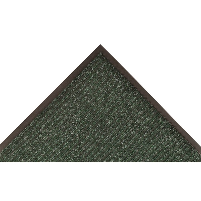 NoTrax 117 Heritage Rib Carpeted Entrance Mat for Lobbies and Indoor Entranceways, 4′ x 8′, Absorbent Indoor Commercial Rug for Home or Office, Hunter Green, 117S0048GN