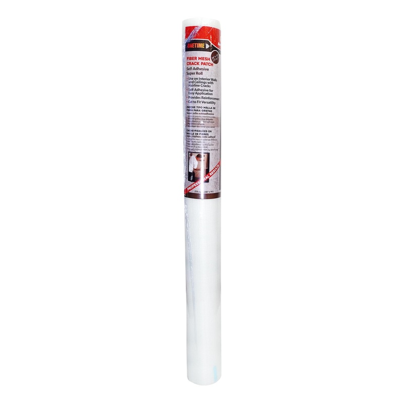 Red Devil 1224 Onetime Fiber Mesh Crack Patch 36 x 75′ Wall Repair Fabric, 6 Pack