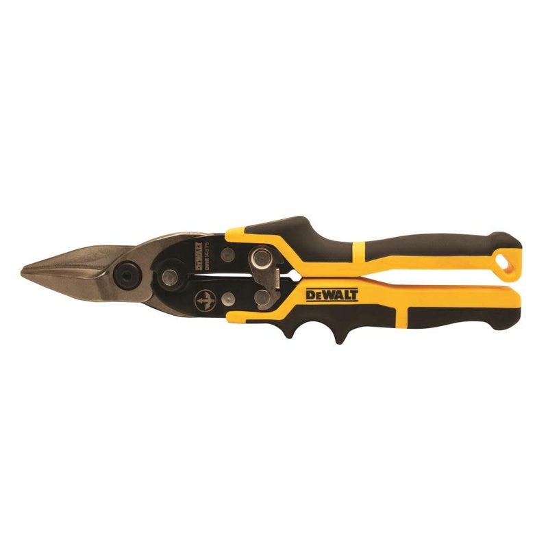 DeWalt DWHT14675 11.9 Industrial Grade Straight Cut Ergonomic Aviation Snips
