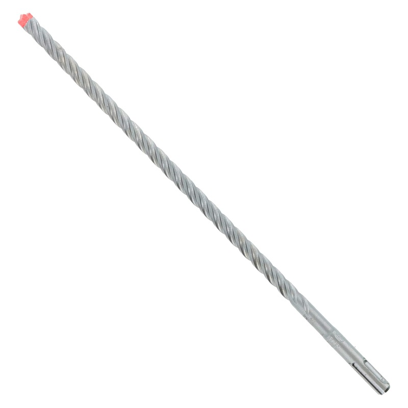 Diablo Rebar Demon SDS-Plus 4-Cutter Full Carbide Head Hammer Drill Bit – 3/8 Diameter, 12 Length, 10 Working Length – DMAPL4160